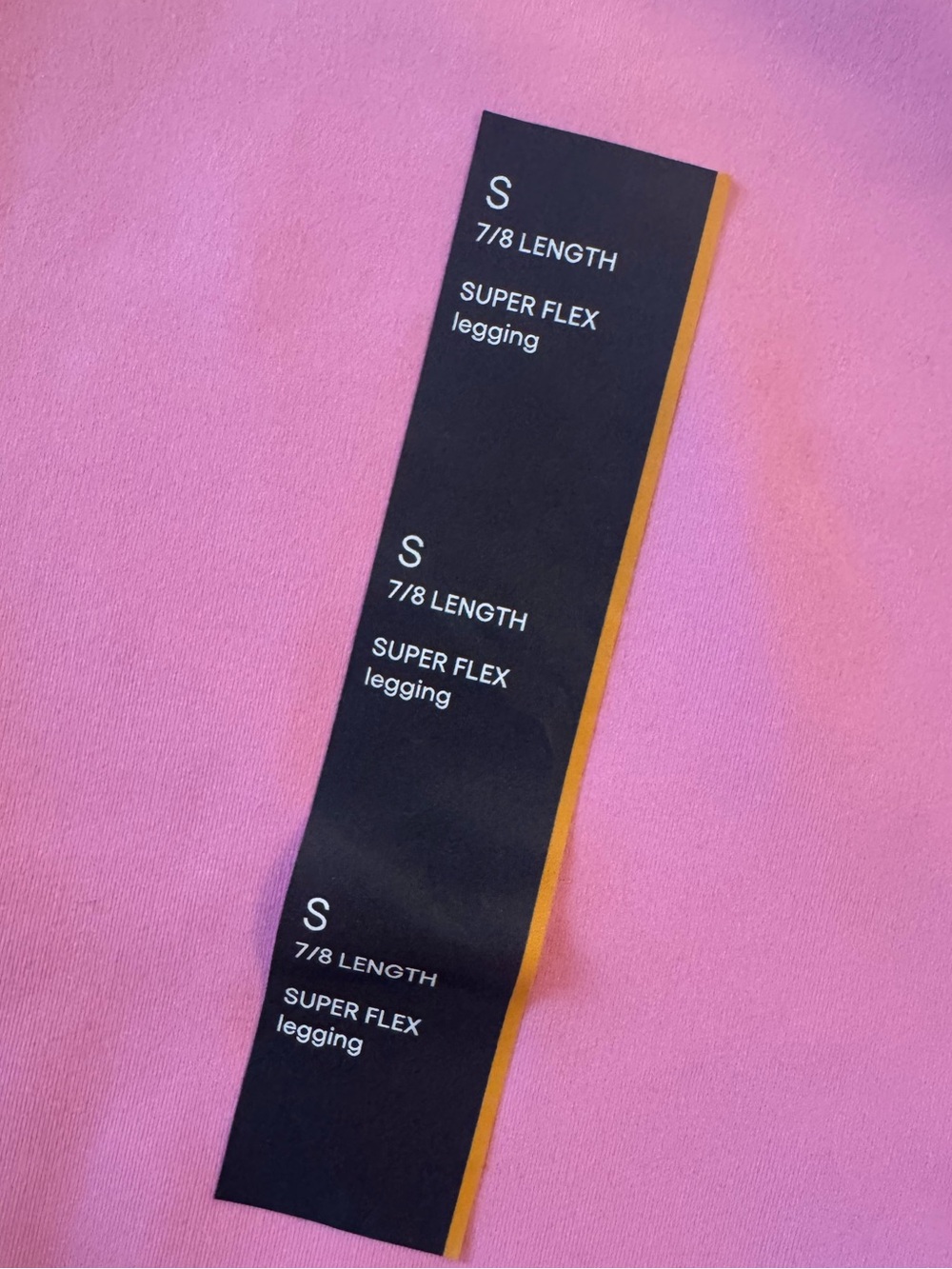 NWT All in Motion | Super Flex Ultra High Rise Pink Leggings | Size Small - Picture 4 of 7